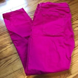 Old navy rockstar jeans in PINK!
